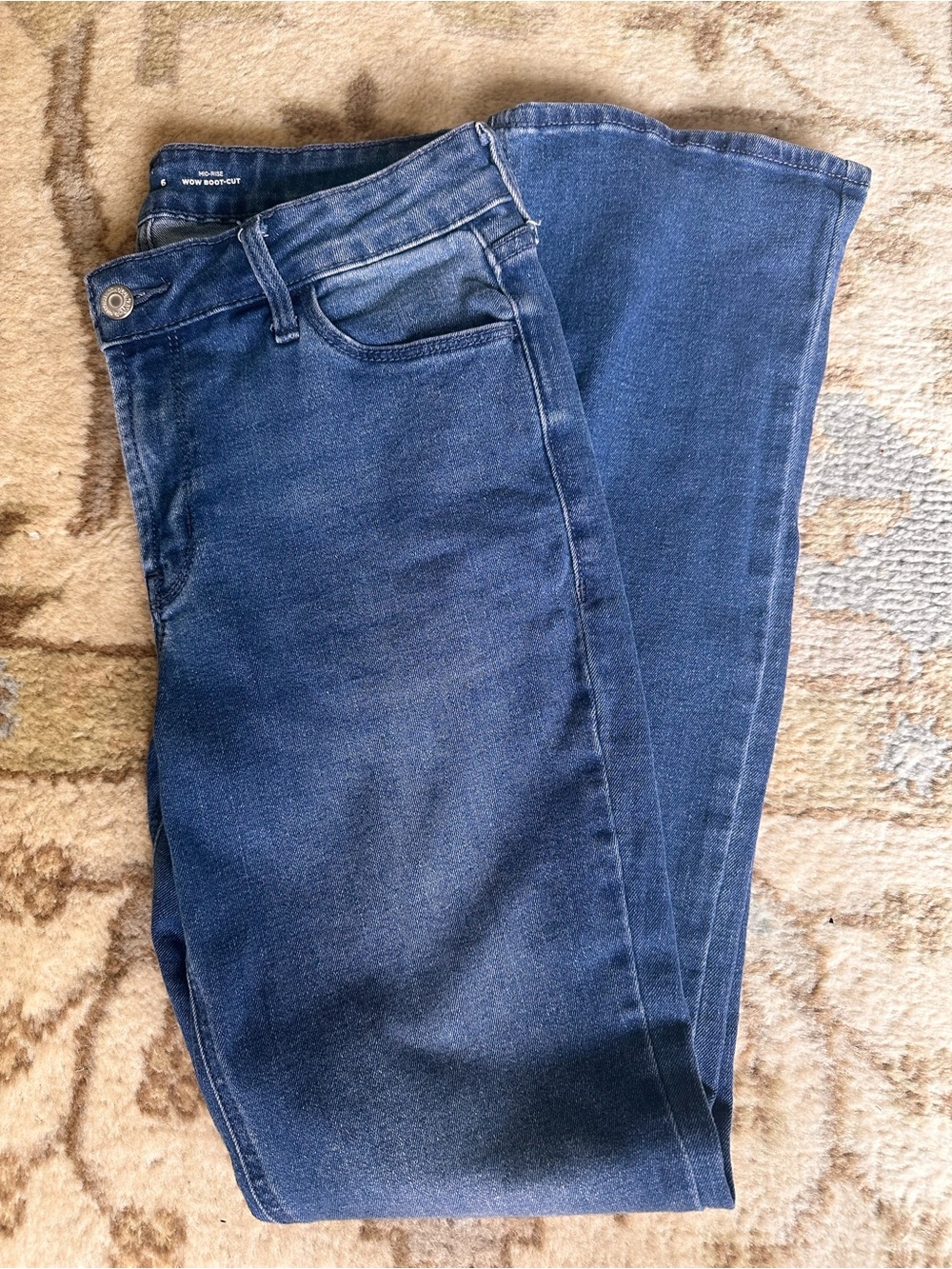 Old Navy Dark Blue Women’s Boot Cut Jeans